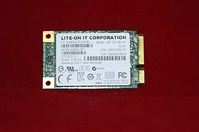 Hewlett-Packard HP Lite-On SSD 32 Gb LMT-32L3M-HP Mini MSATA Solid State Drive • $41