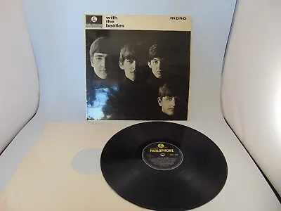 £125 • Buy Lp With The Beatles Parlophone Yellow Black Label Mono Pmc 1206 Xex 447/448-1n