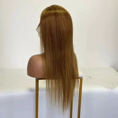 20  27# Color Straight Lace Front Wig Human Hair For Women Free Shipping • $76