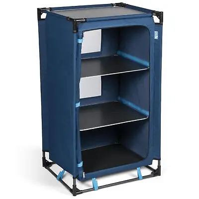 Camping Cupboard 3 Shelf Folding Storage Travel Campervan Motorhome Kampa Rosie • £49.95