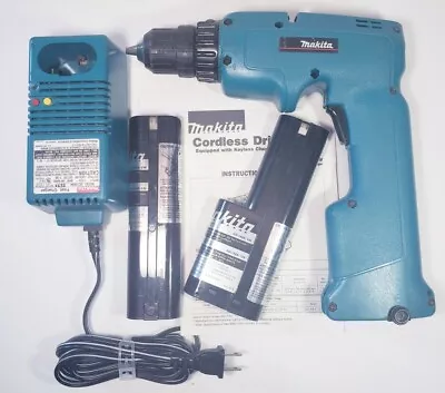 Makita 6011D Cordless Drill Driver DC1290A Charger 2 1210 Batteries • $39.80