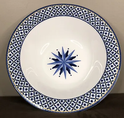 CASUAL VICTORIA & BEALE Williamsburg 10 3/4  SERVING / VEGETABLE BOWL 9026 Blue • $44