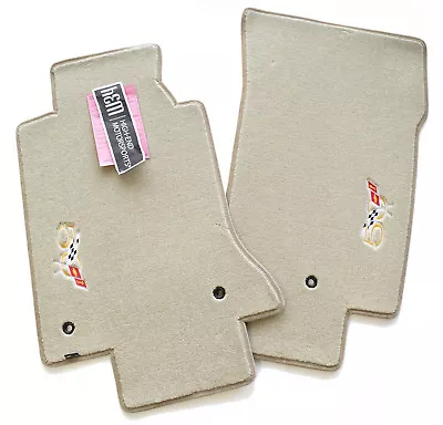 $162.99 • Buy 2003 C5 Corvette Light Shale Floor Mats 50th Anniversary Nice Premium - Instock