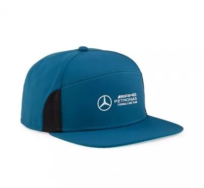 Mercedes AMG Petronas Flat Brim Hat Blue • $39