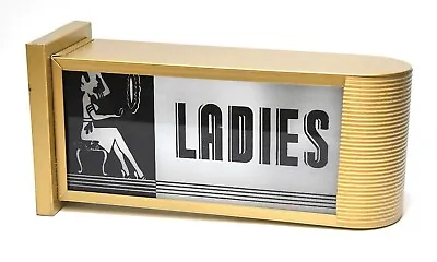 Vintage Nos Ladies Bathroom Light Fixture At Light Atlas Lighting Original Box • $174.99