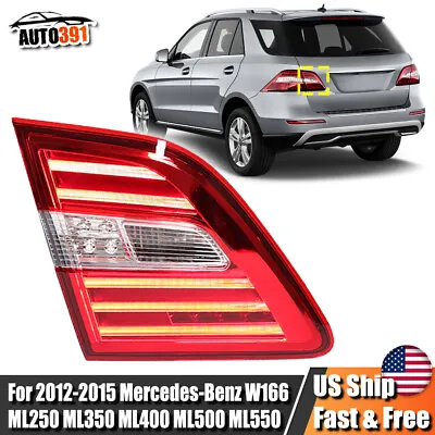 Inner Left Driver TailLight Rear Lamp For 2012-15 Mercedes Benz W166 ML350 ML500 • $74.48