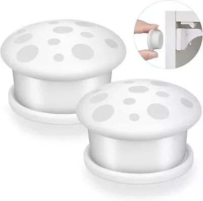 New Magnetic Cupboard Locks 2 PCS Child Safety Round-2pcs • £10.90