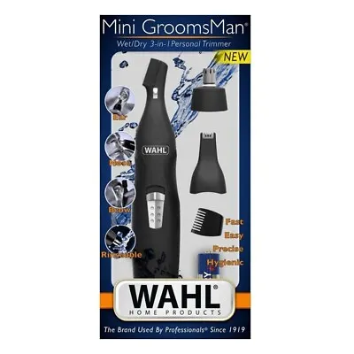 Wahl Mini Groomsman Wet/Dry 3-in-1 Personal Trimmer 05608/512 • $27.55