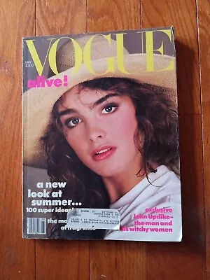 Vintage Vogue Magazine May 1984 - Brooke Shields Cover • $39.99