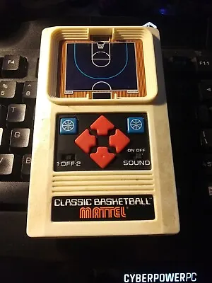 Mattel Classic Basketball Handheld Electronic Game • $6.38