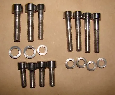 Maico Triple Tree Clamp Stainless Bolt Set Kit 1983 490 • $24