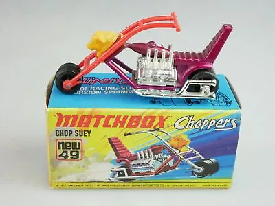 49-B Chopper Chop Suey - 54442 Matchbox Superfast Lesney • $70.56