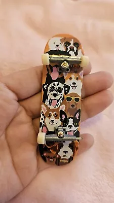 Rare Enjoi Dog Collage Tech Deck Fingerboard Skateboard • $13.99