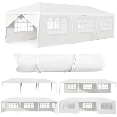 $162.95 • Buy 3m X 9m Outdoor Party Wedding Tent Canopy Heavy Duty Gazebo Pavilion 8 Sidewall