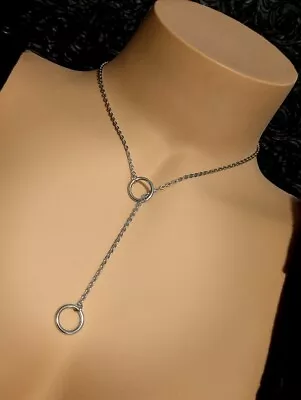 O Ring Day Collar * Submissive Choker * BDSM Kink Ddlg  • $25