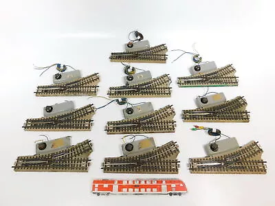 CH33-2 #10x Märklin H0/00/AC E Soft (M Track) Left For 3600/800 Not Tested • $71.08