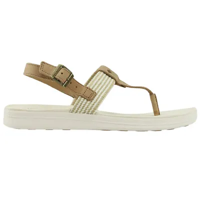 Sperry Adriatic TStrap  Womens Brown Casual Sandals STS84869 • $14.99