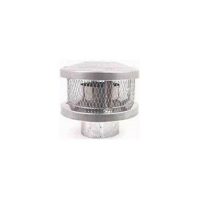 $179.86 • Buy American Metal Round Triple Wall 8 Inch Chimney Vent Pipe Cap 8HS-RCS