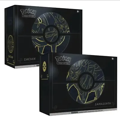 $169.97 • Buy Pokemon TCG Sword & Shield Elite Trainer Box Plus Zacian And Zamazenta Set Of 2