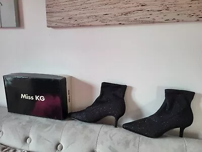 Miss KG Black  Boots Size EU 36 • £20