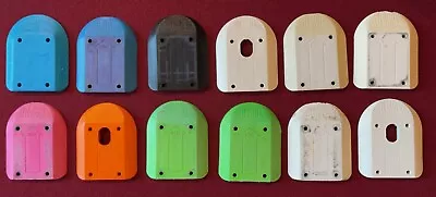 Vintage Old School Skateboard Santa Cruz Cell Block Rare 80s Risers Plastic • $25