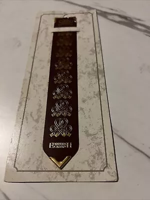 Leather Bookmark - Edinburgh Castle - The Crown Jewels Collection • £5