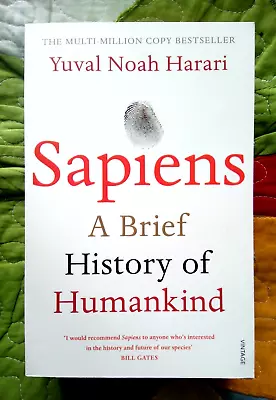 Sapiens: A Brief History Of Humankind By Yuval Noah Harari (paperback) Like New • $25