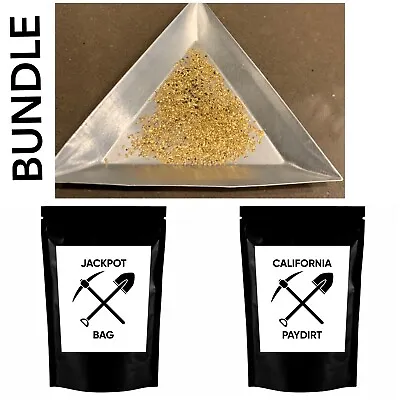 Bundle Paydirt Bags Guaranteed Rich Gold Panning Paydirt | 2 Bags Gold Hunt • $21.50