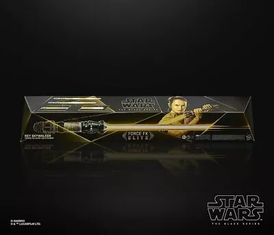 Disney Hasbro Star Wars The Black Series Rey Skywalker Force FX Elite Lightsaber • $129.99