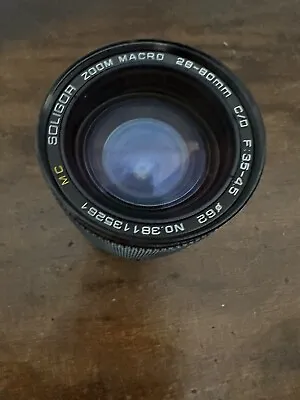 $8.70 • Buy Soligor Zoom Macro Lens 28-80mm