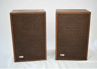 Harmon Kardon HK-20 Vintage Speakers 2-way 8  Woofer 2.5  Tweeter Superb 8 Ohms • $170