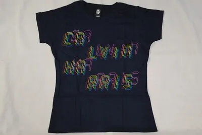 Calvin Harris Staggered Logo Ladies Skinny T Shirt New Official Dj Producer Rare • £5.99