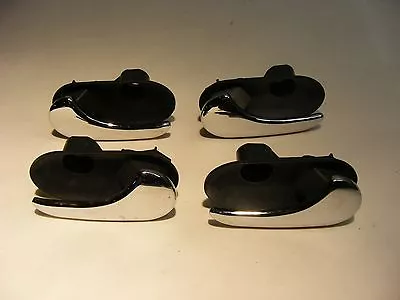 Saab 9-3 9-5 Interior Door Handle Set Of 4 Chrome Metal 4824348 4824355 RH & LH • $39.99