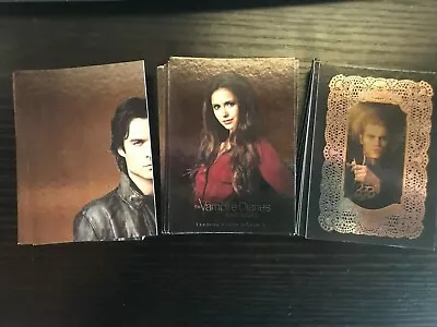 Vampire Diaries Season 4 Foil Parallel Chase Cards - Singles You Pick • $2.56