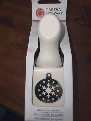 Martha Stewart ASPEN ORNAMENT Double Craft Punch 🎄 New Rare HTF • $25