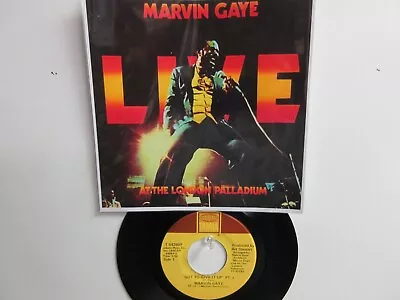 💥' MARVIN GAYE ' HIT 45 + PICTURE  [GOT TO GIVE IT UP Part I & II]   1977 !💥 • $19.99