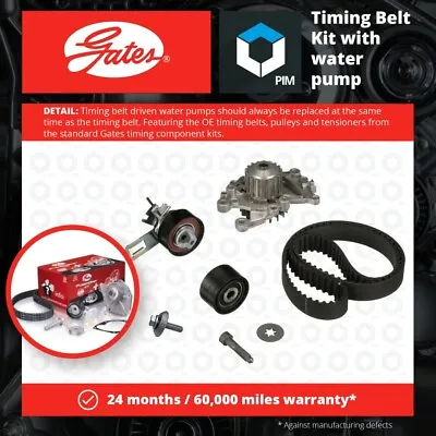 Timing Belt & Water Pump Kit Fits VAUXHALL COMBO E 1.5D 2018 On Set Gates New • £101.45