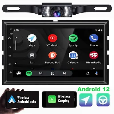For Ford Fusion F150/250/350 Wifi Android 12 Apple Carplay Car Radio Stereo Gps • $140.48