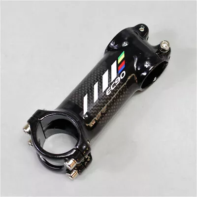 EC90 Aluminum+Carbon Fiber Bicycle Stem  6° 31.8mm MTB Road Bike Stem 60-110mm • $36.92