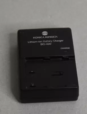Genuine OEM Konica Minolta BC-400 Charger For NP-400 Dynax 5D/7D - NO CORD • $9.95