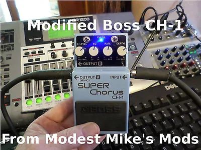 $169 • Buy Modified Boss CH-1 From Modest Mike's Mods!