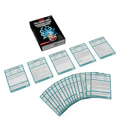 $59.68 • Buy D And D Spellbook Cards Xanathars Guide Deck 2018 Edition 95 Cards Ages 12+