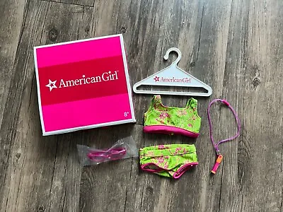 American Girl Jess GOTY Kayak Outfit INCOMPLETE Swimsuit Sunglasses 2006 RETIRED • $16