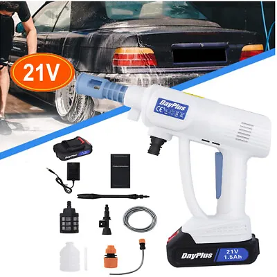 21V Hydroshot Cordless Portable Pressure Power Cleaner Car Washer Water Pump • $33.90