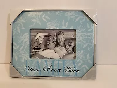 Malden International Designs Family  Home Sweet 4  X 6  Picture Frame Baby Blue • $8.95