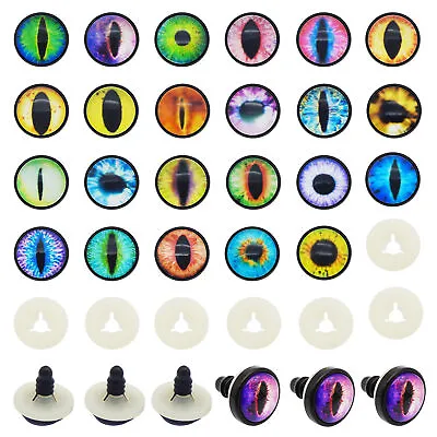 10 Pairs Mix Safety Eyes Glass For Teddy Bear Animal Eyes Doll Toy Crafts 12mm • $8.79