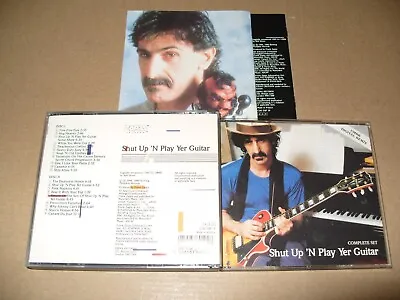 Frank Zappa - Shut Up 'n Play Yer Guitar 1990 - 2 Cd Near Mint/Inlays Excellent • £23.79