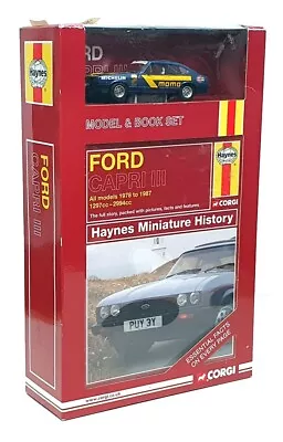 Corgi 1/43 Scale CC03003 - Haynes Miniature History + Ford Capri MkIII • £59.99