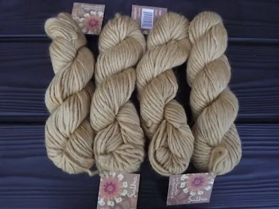 Mirasol Sulka New 4 X 50 Gr. Wool Alpaca Silk Col. 232 Maize 55 Yards Ea. • $28