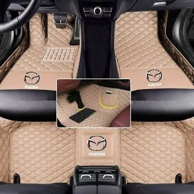 For Mazda Car Floor Mats All Models Custom Waterproof Liner Handmade All Weaher • $40.49